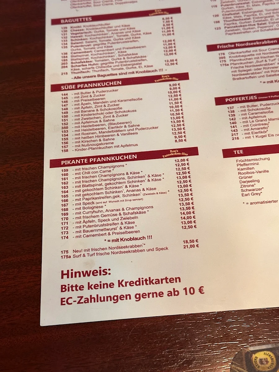 Speisekarte photo 2