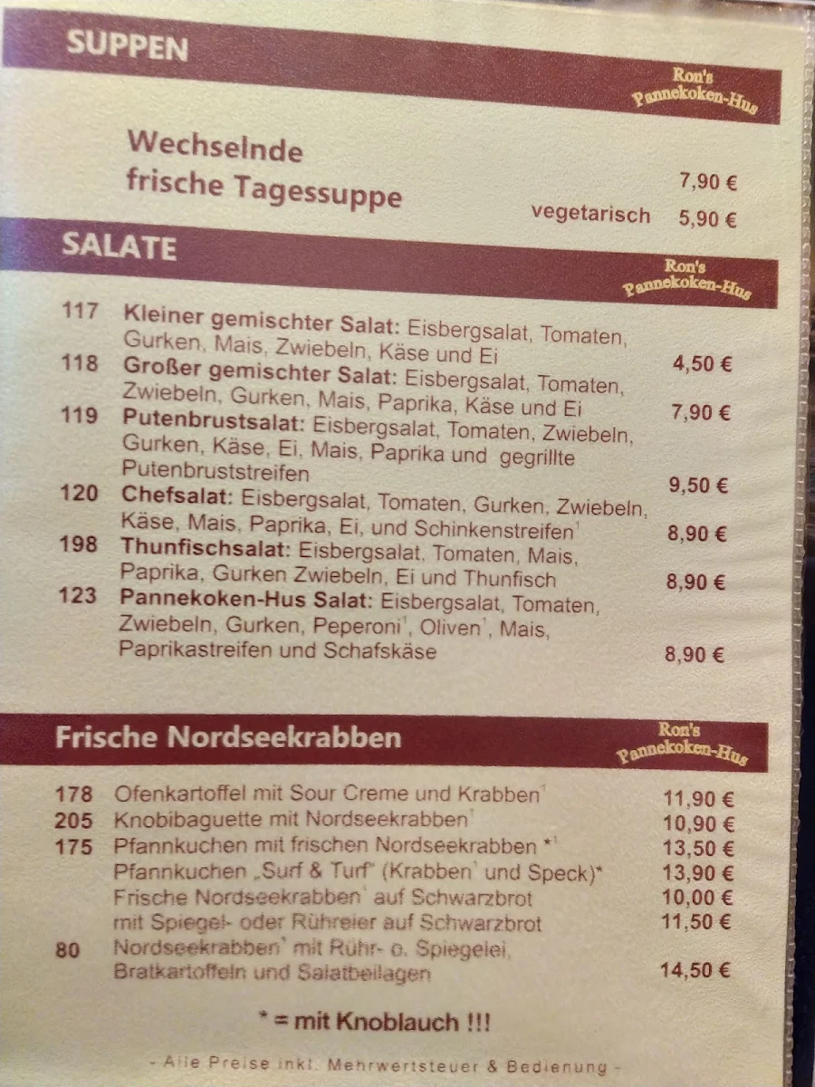 Speisekarte photo 3