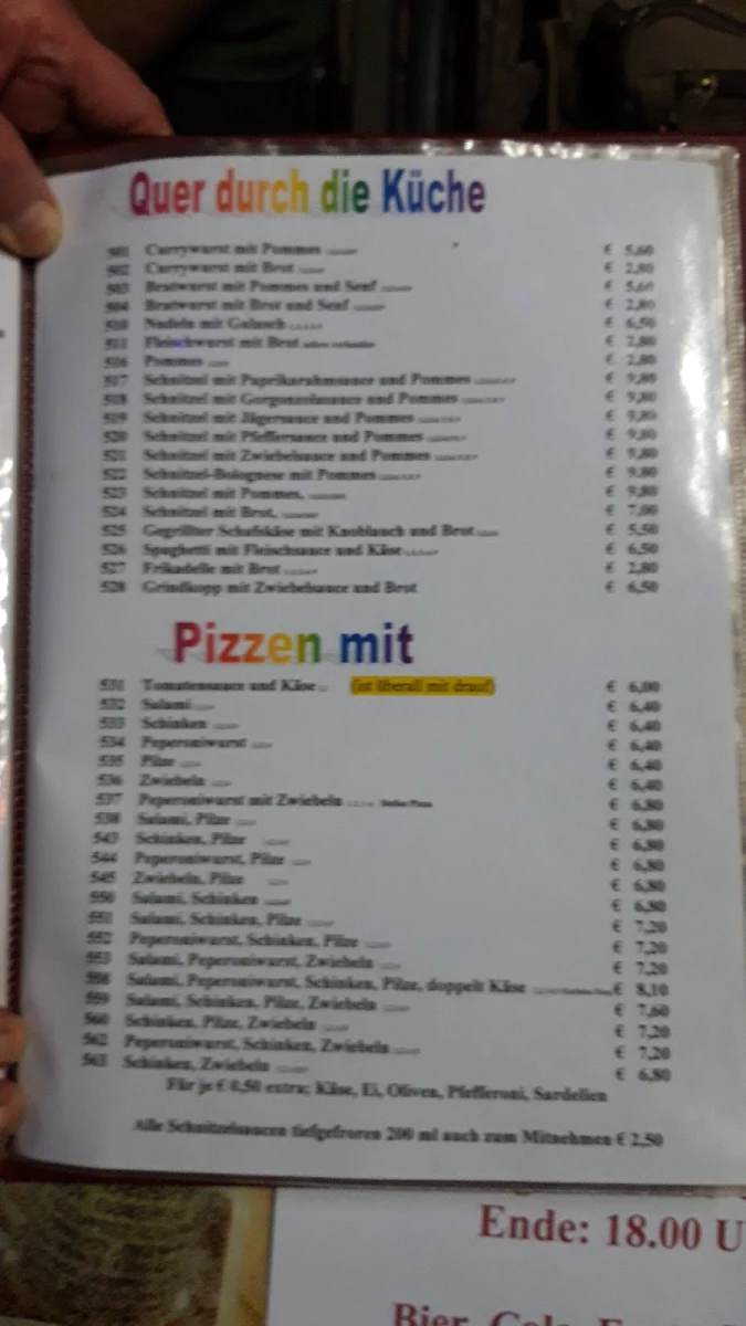 Speisekarte photo 3