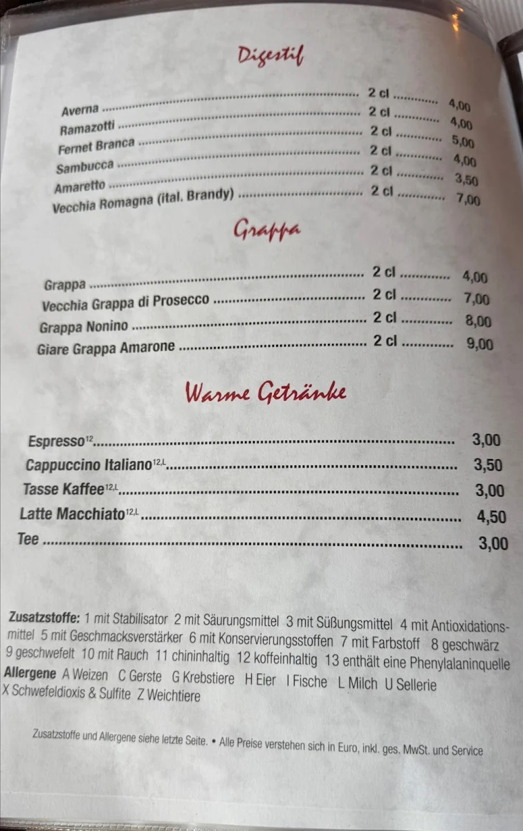 Speisekarte photo 1