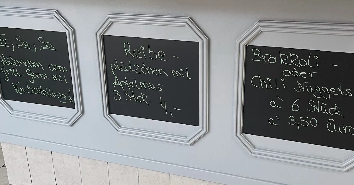 Speisekarte, Horster-Grill