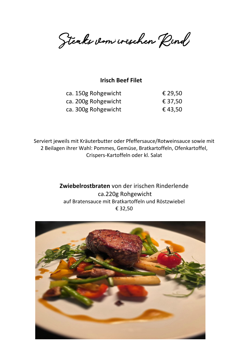 Speisekarte photo 1