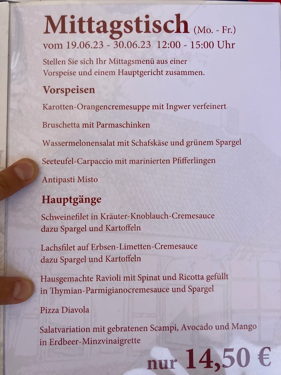 Speisekarte photo 2