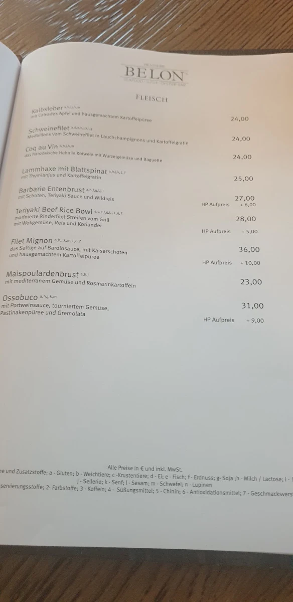 Speisekarte photo 10