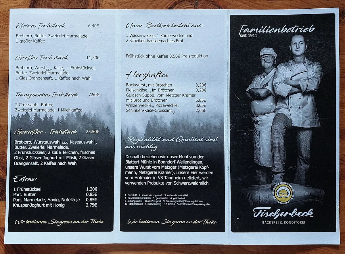 Speisekarte photo 1