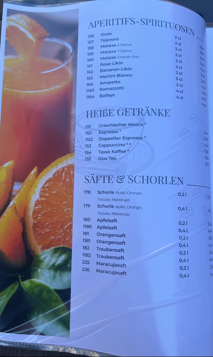 Speisekarte photo 3