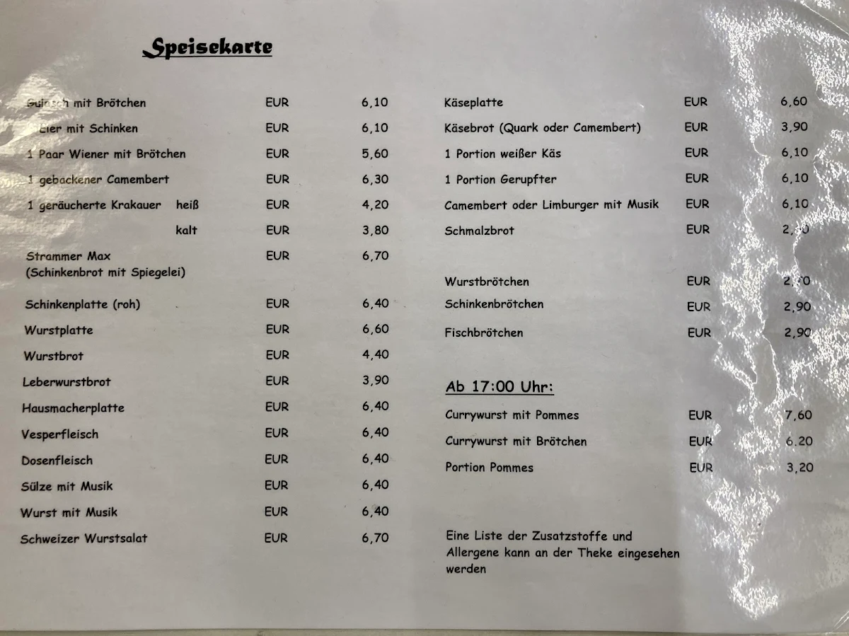 Speisekarte photo 1