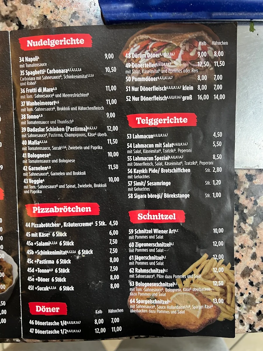 Speisekarte photo 3