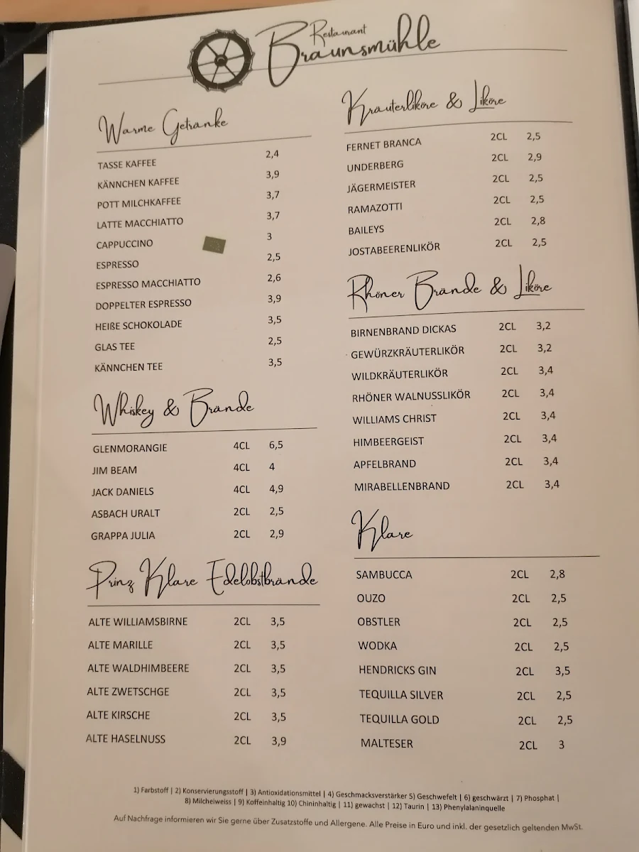 Speisekarte photo 1