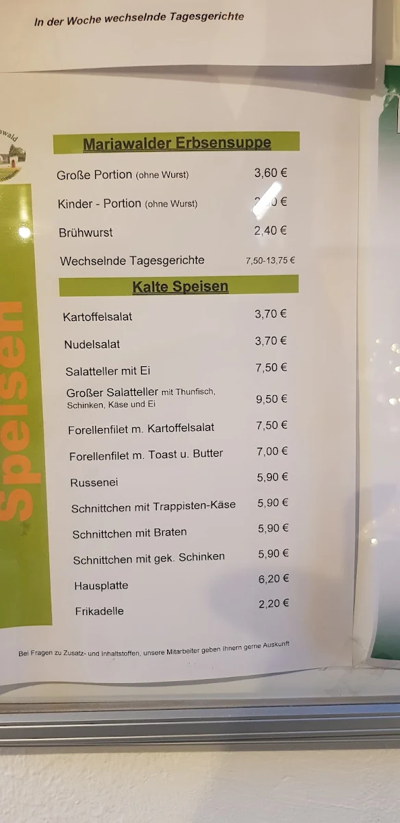 Speisekarte photo 10