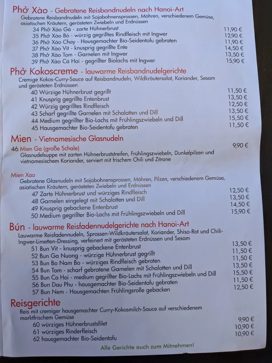 Speisekarte photo 4