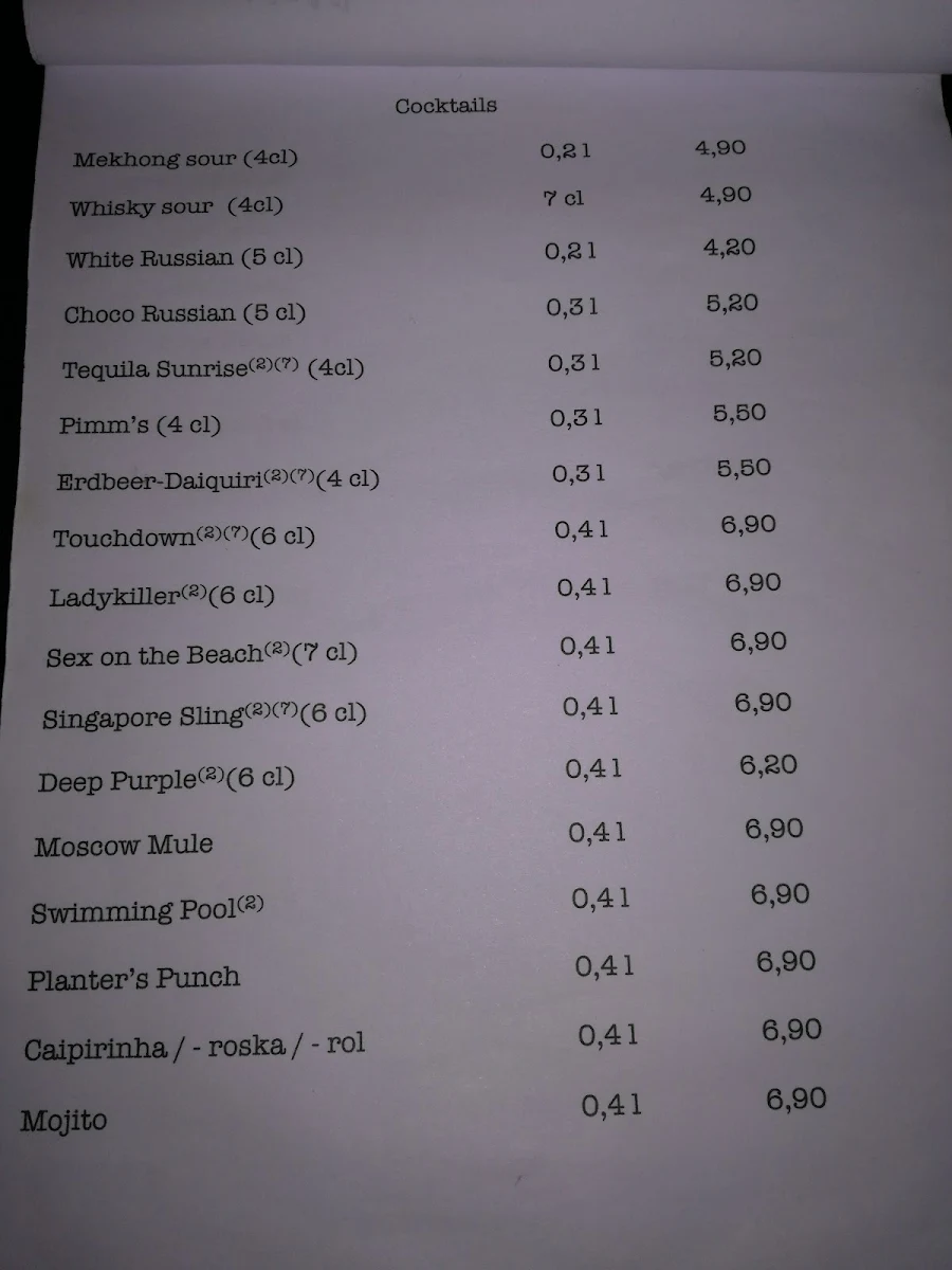 Speisekarte photo 1