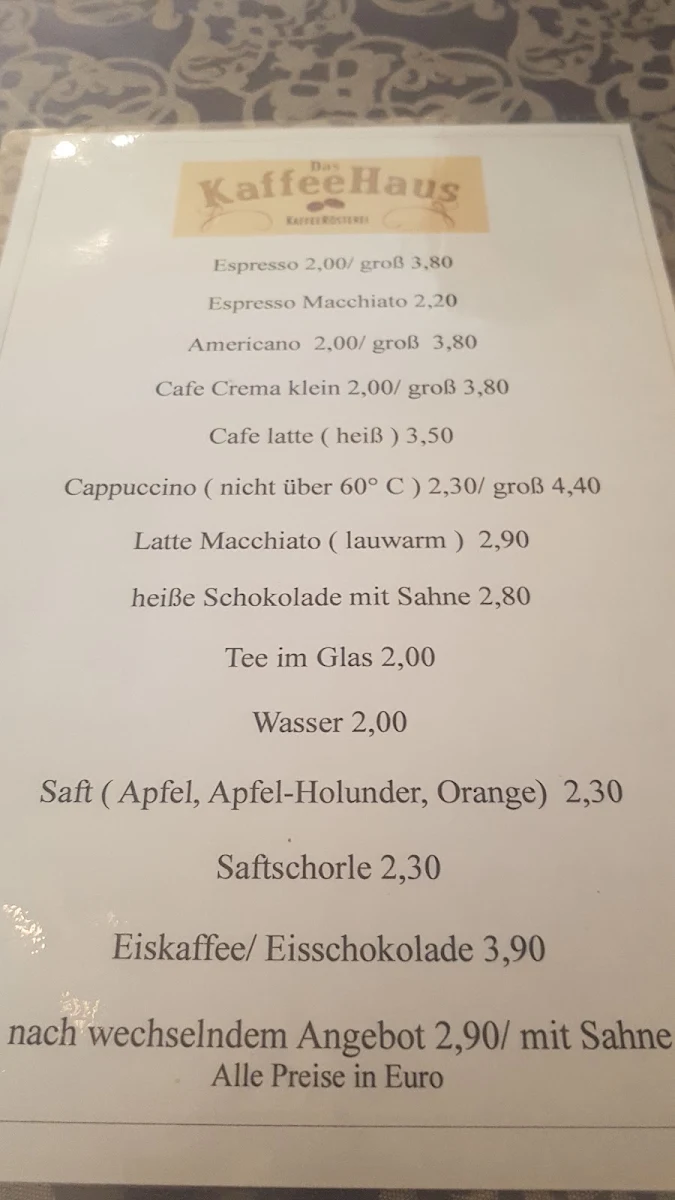 Speisekarte photo 1