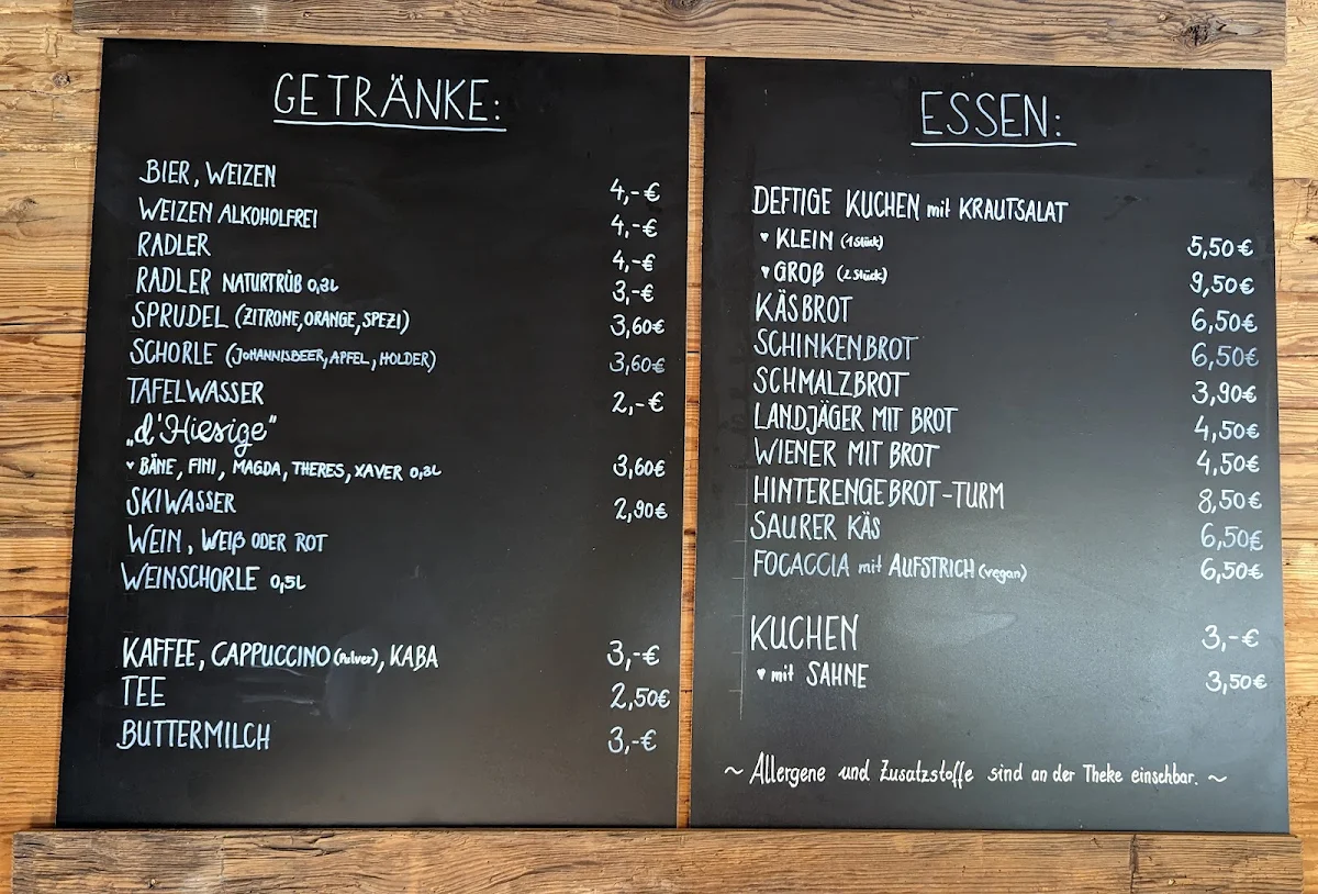 Speisekarte photo 1