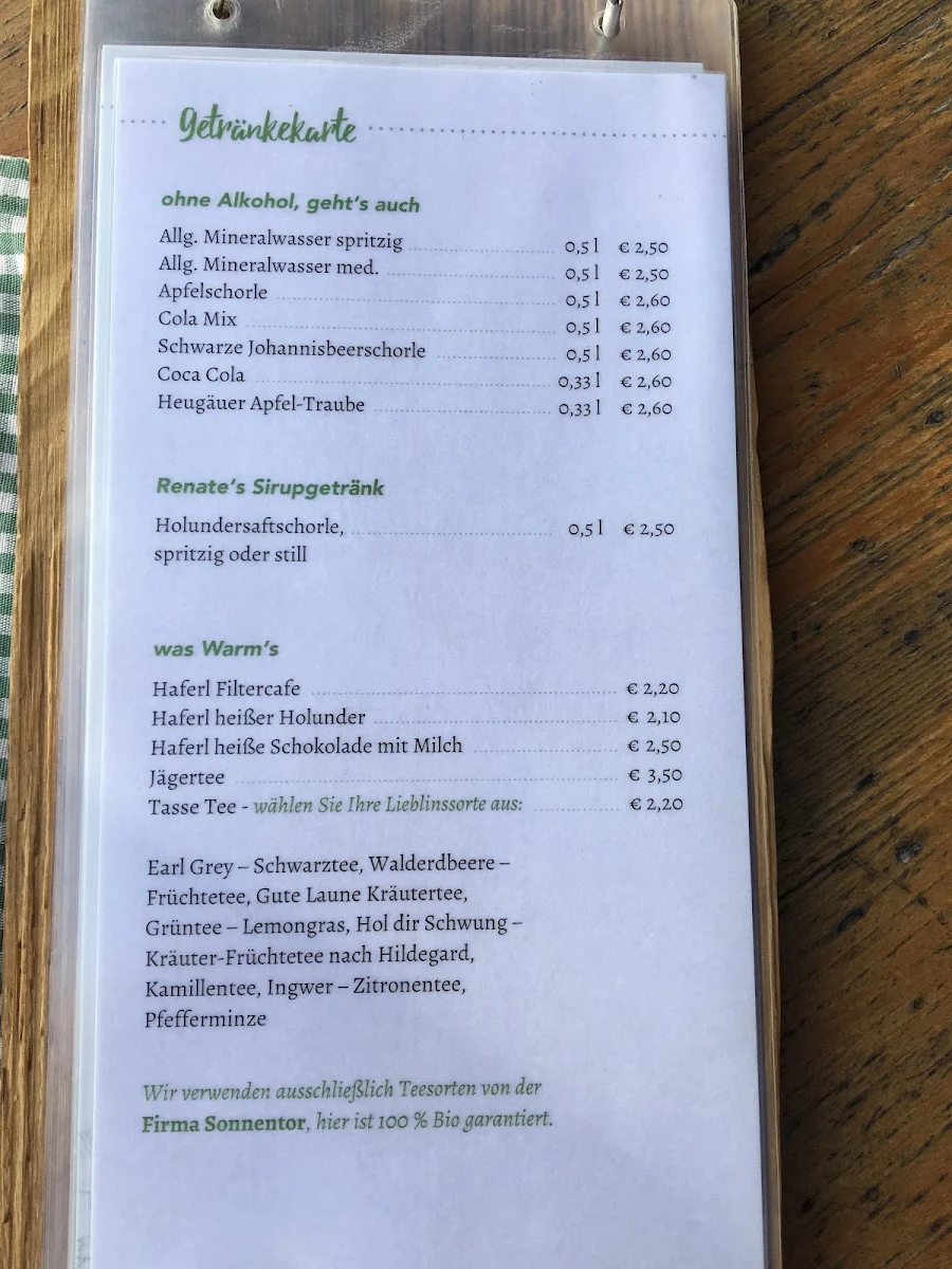 Speisekarte photo 8