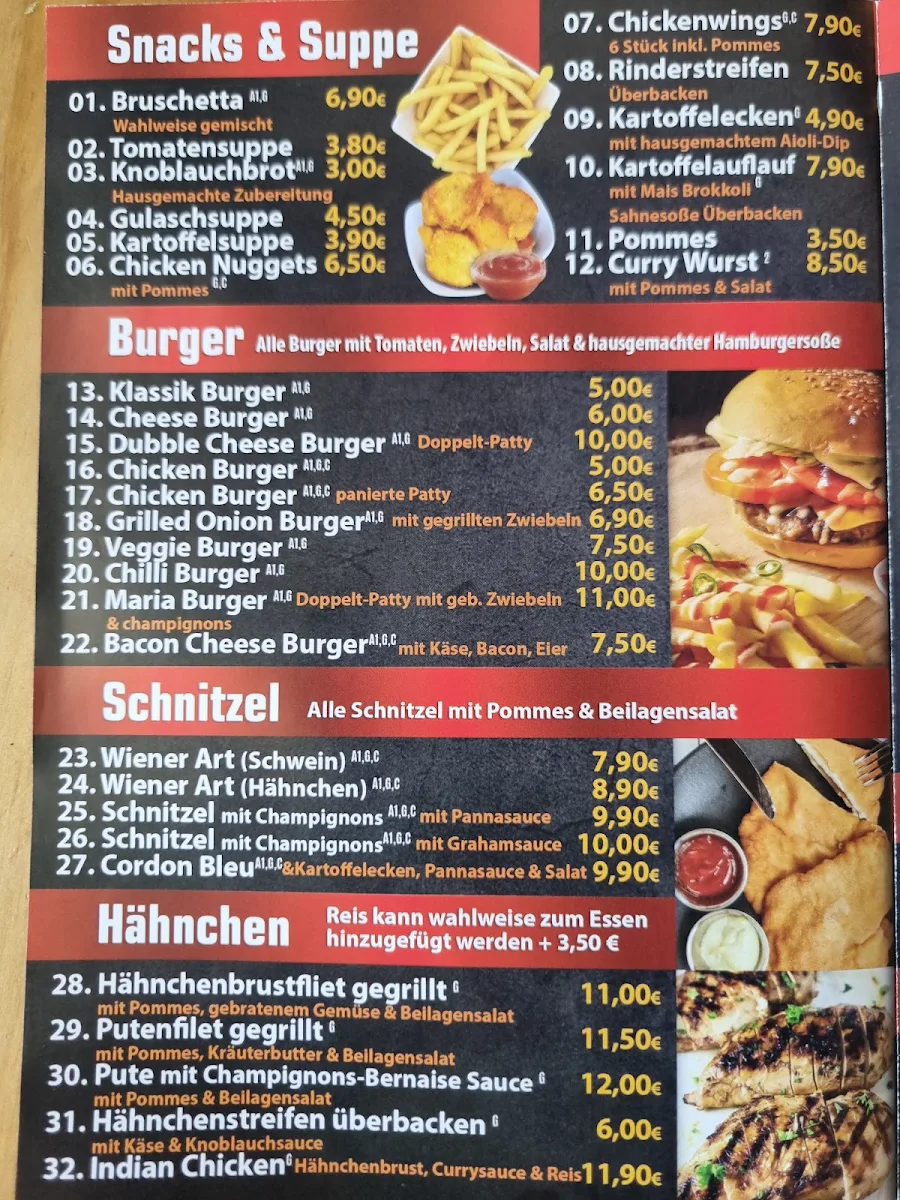 Speisekarte photo 2