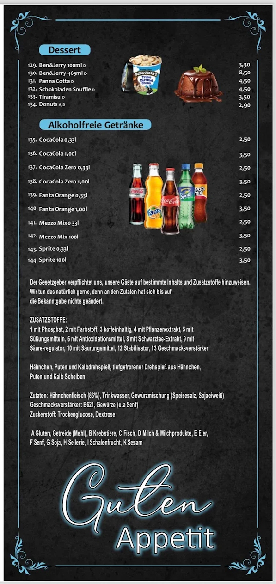 Speisekarte photo 3