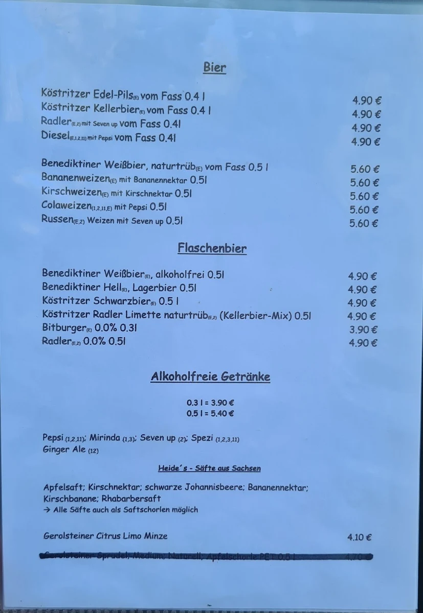 Speisekarte photo 4