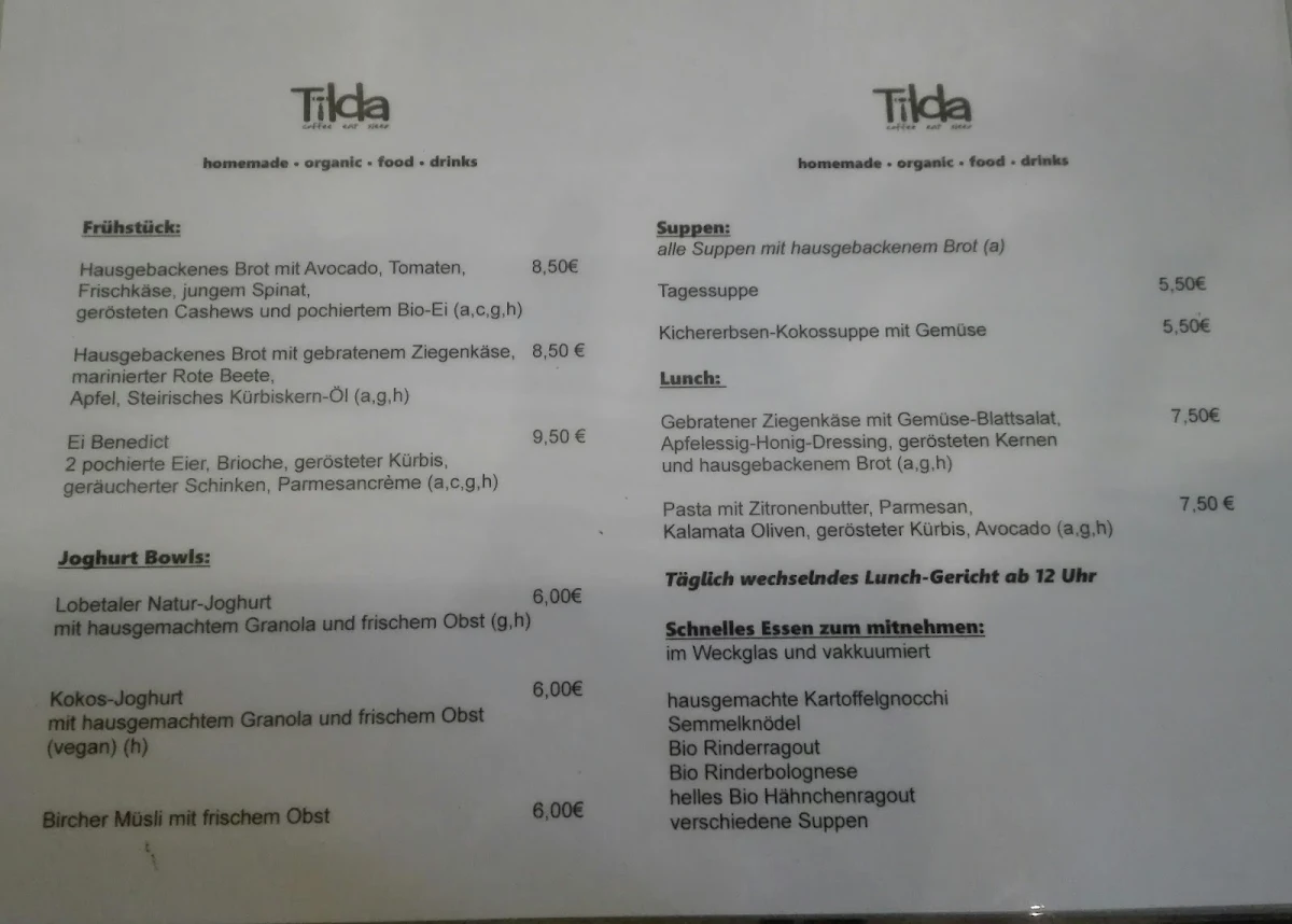 Speisekarte photo 8