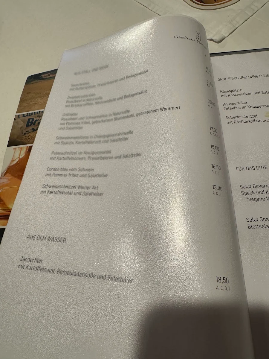 Speisekarte photo 6