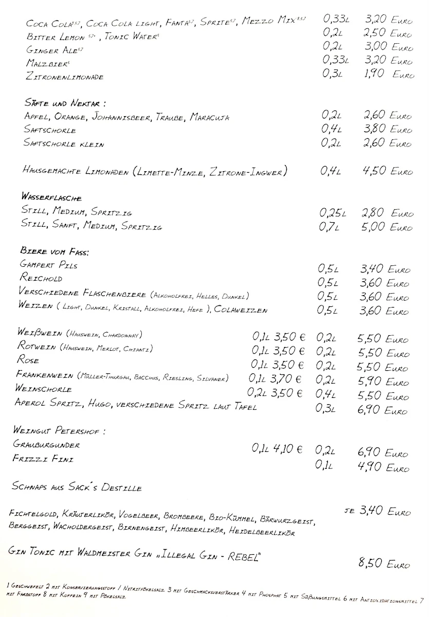 Speisekarte photo 2