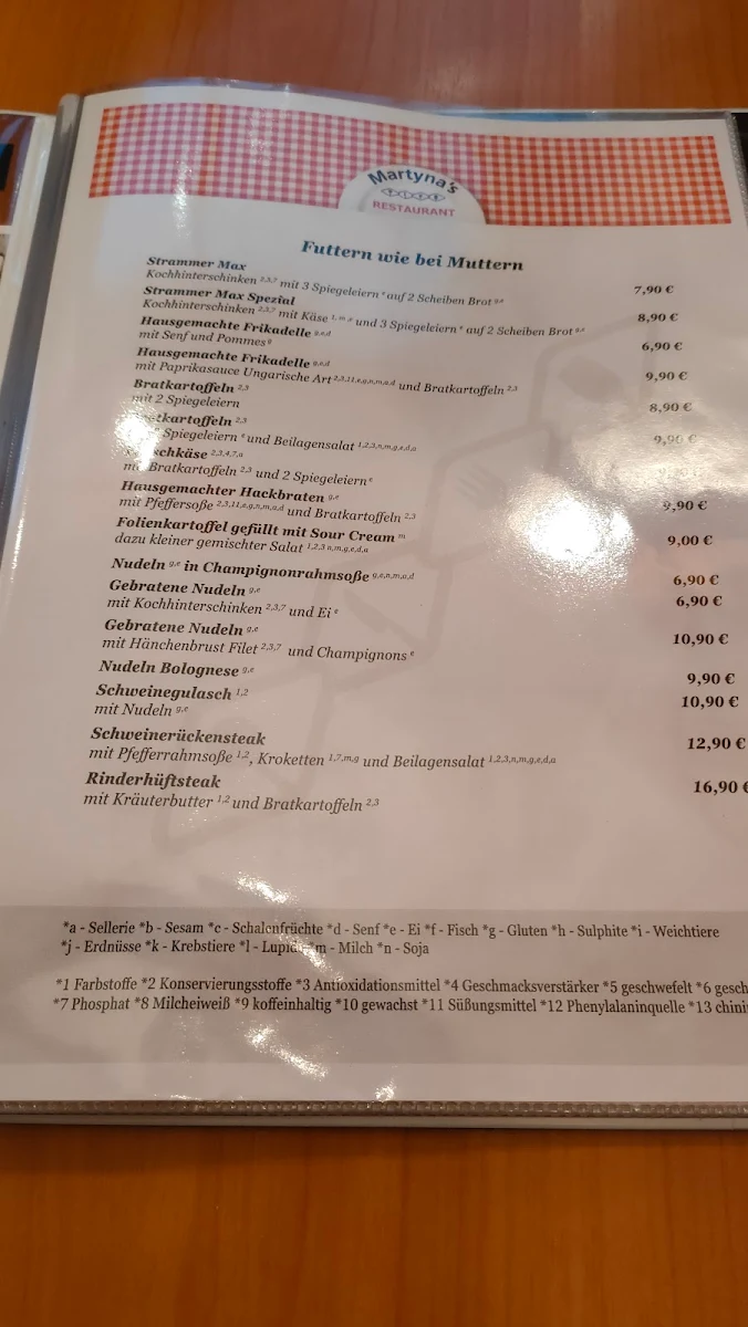 Speisekarte photo 2