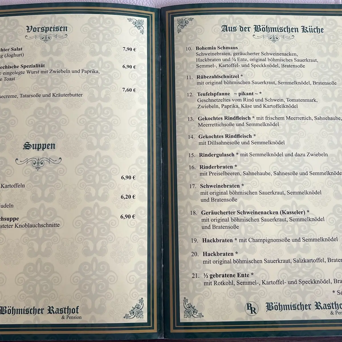 Speisekarte photo 1