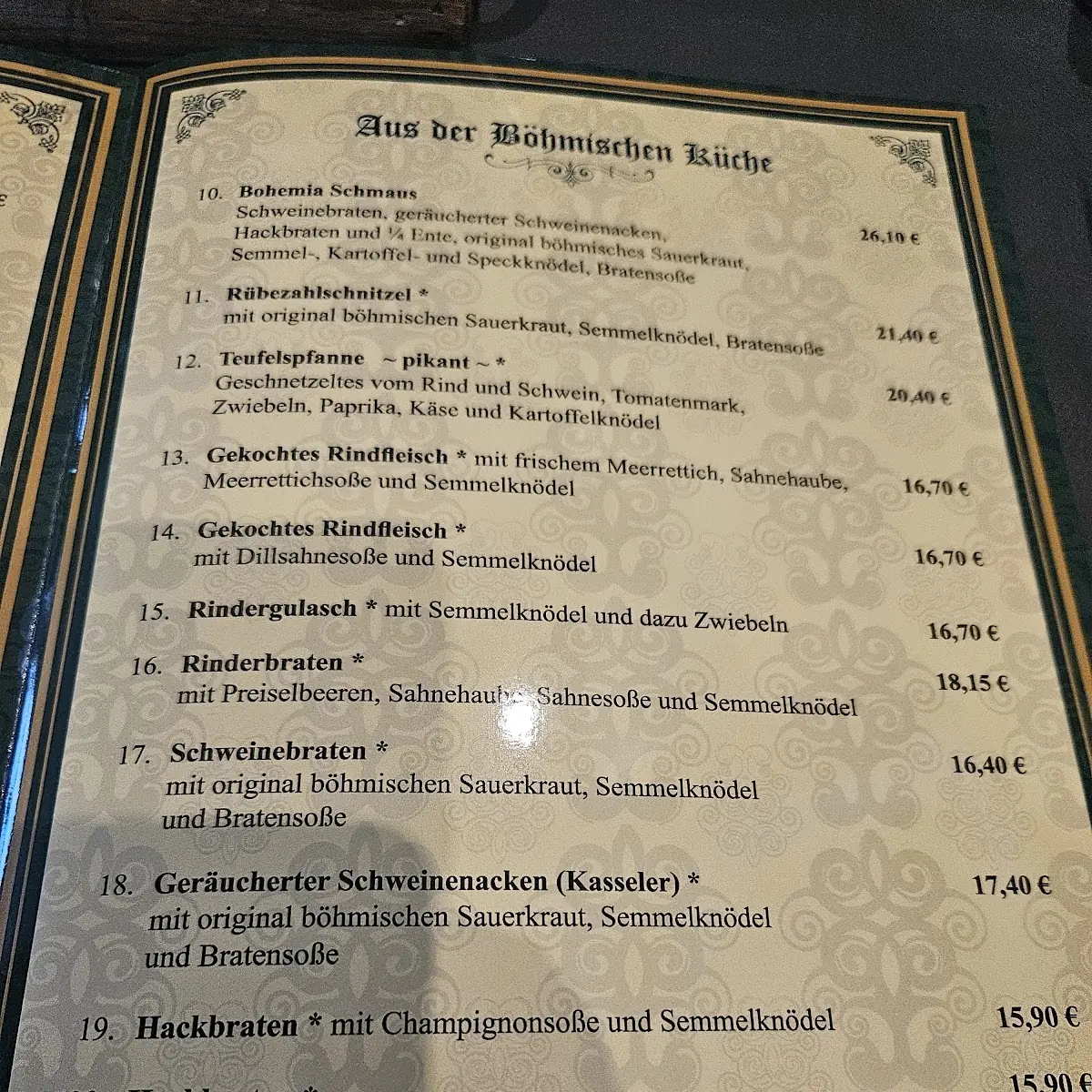 Speisekarte photo 5