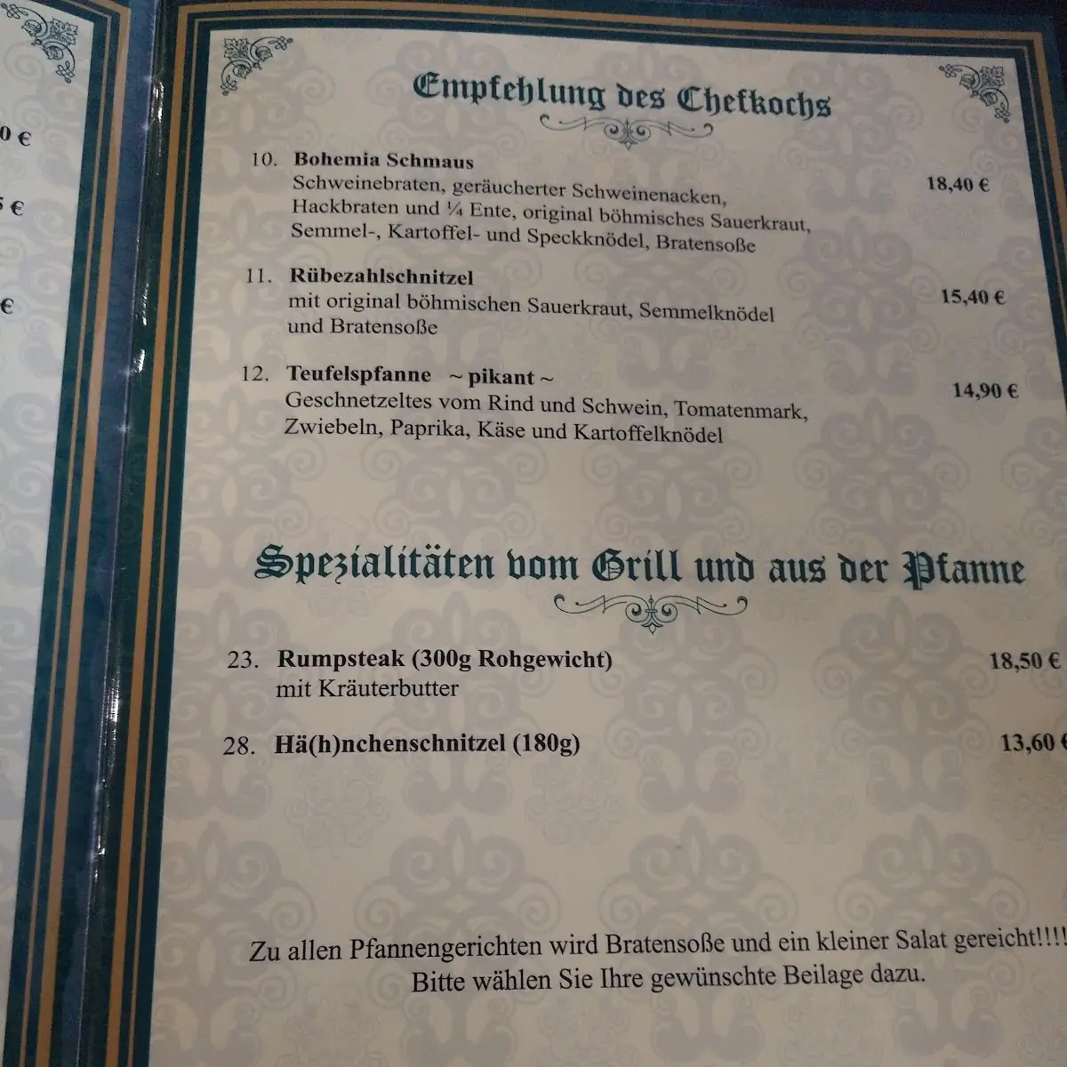Speisekarte photo 9