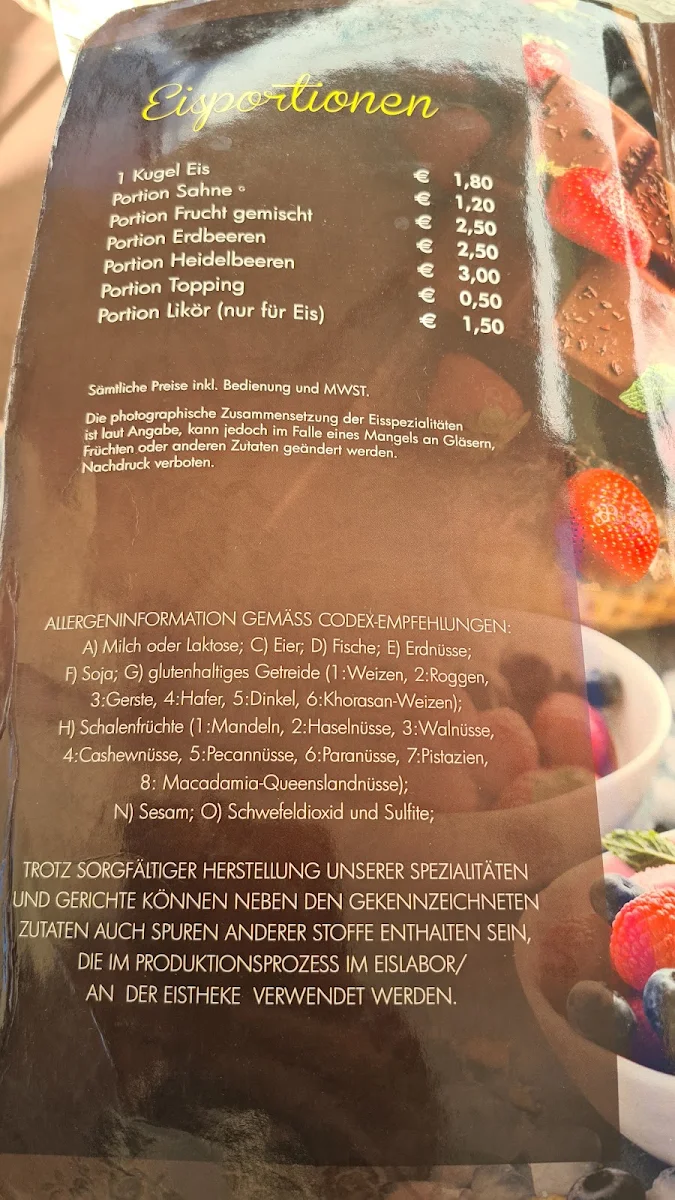 Speisekarte photo 1