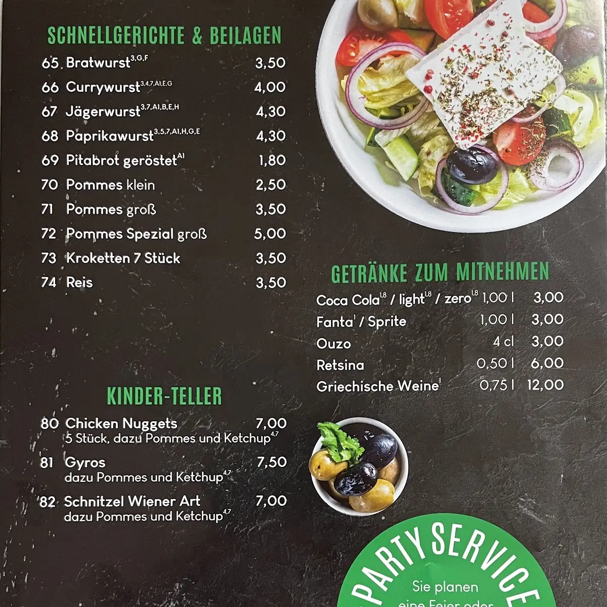 Speisekarte photo 3
