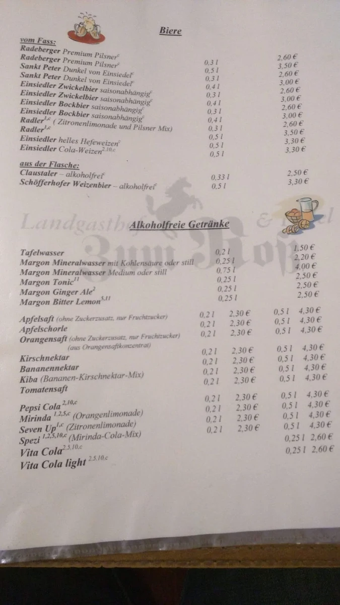 Speisekarte photo 6