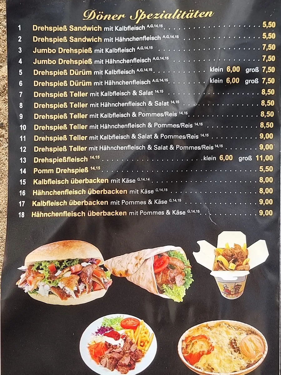 Speisekarte photo 1