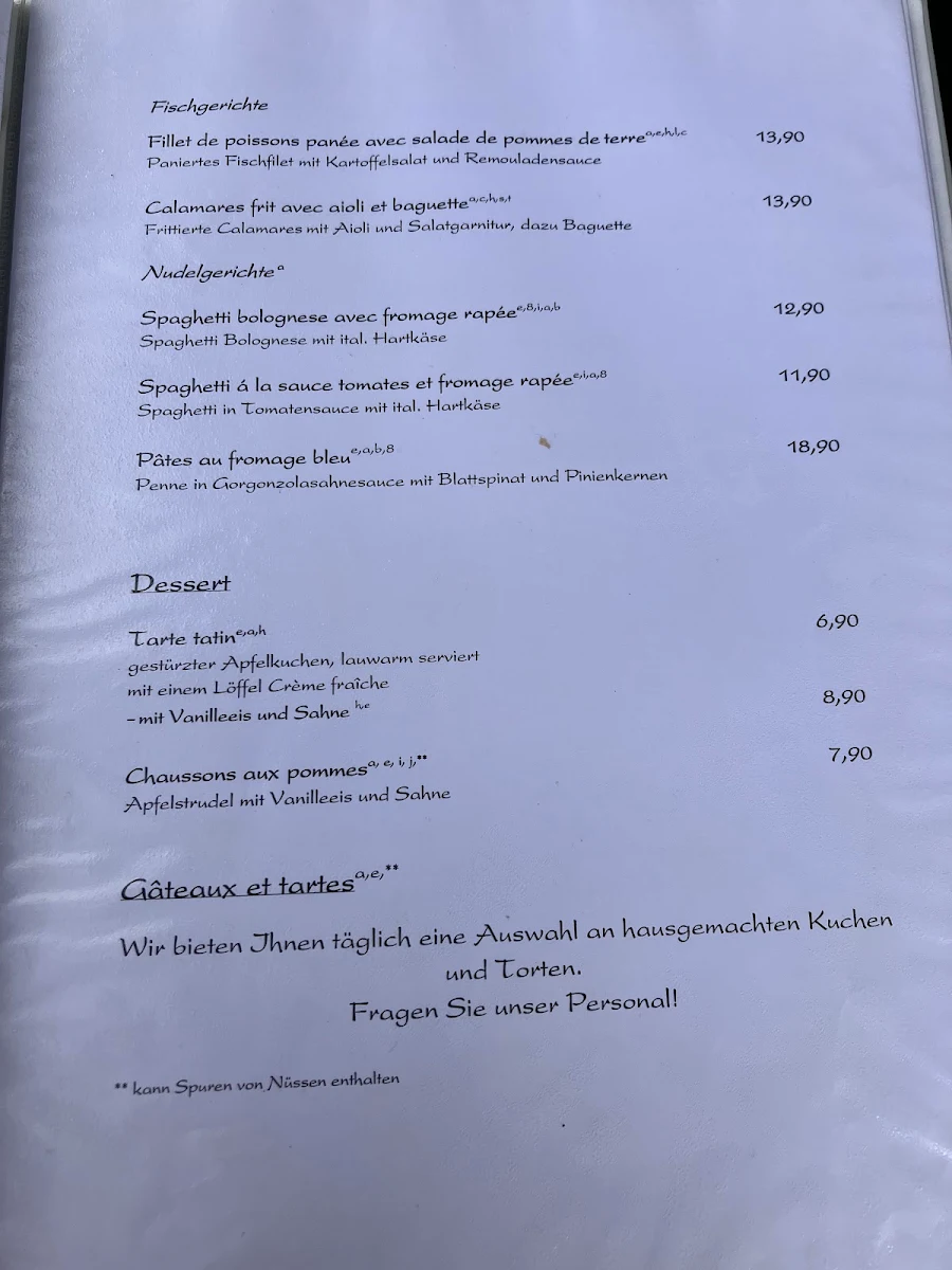 Speisekarte photo 5