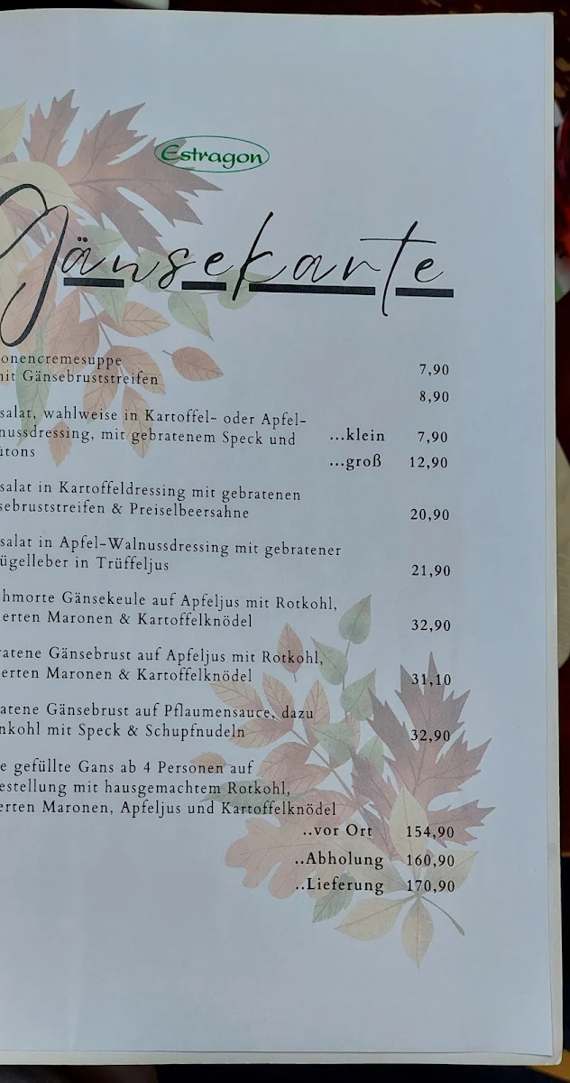 Speisekarte photo 9