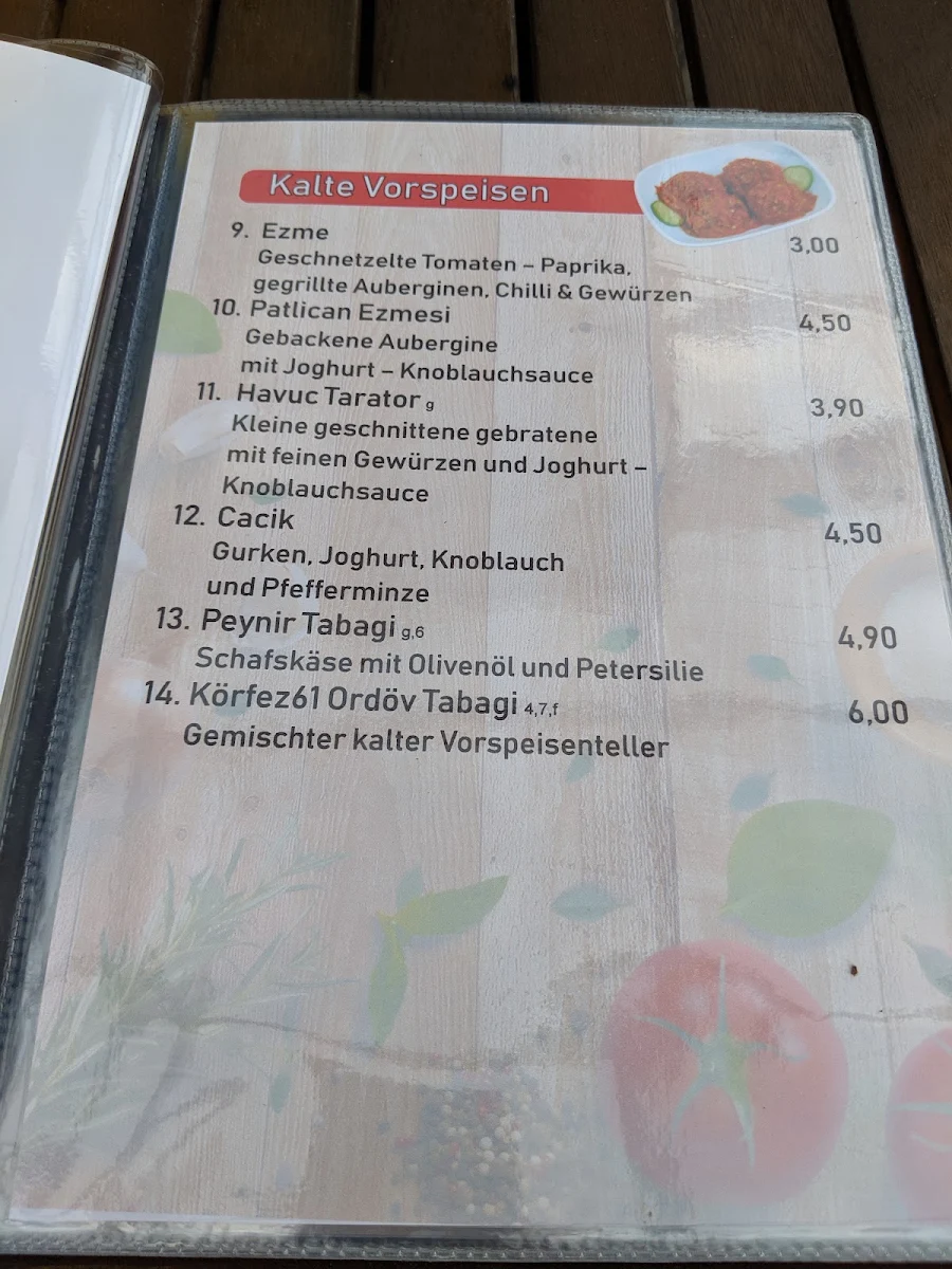 Speisekarte photo 3