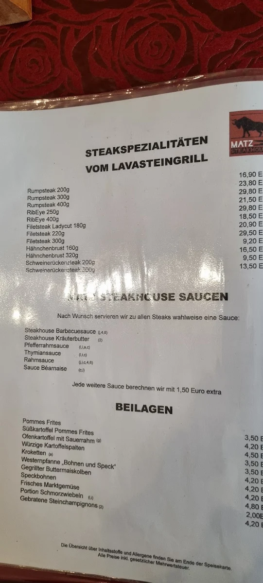 Speisekarte photo 9