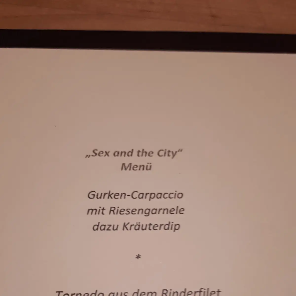 Speisekarte photo 1