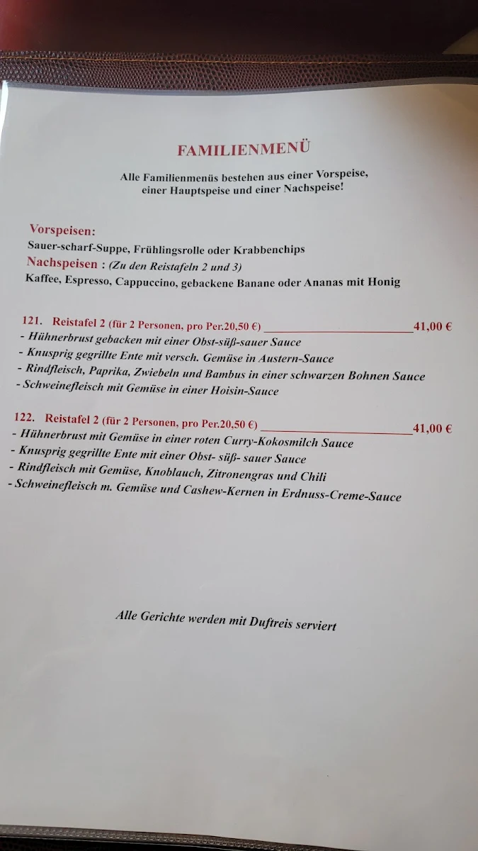 Speisekarte photo 3