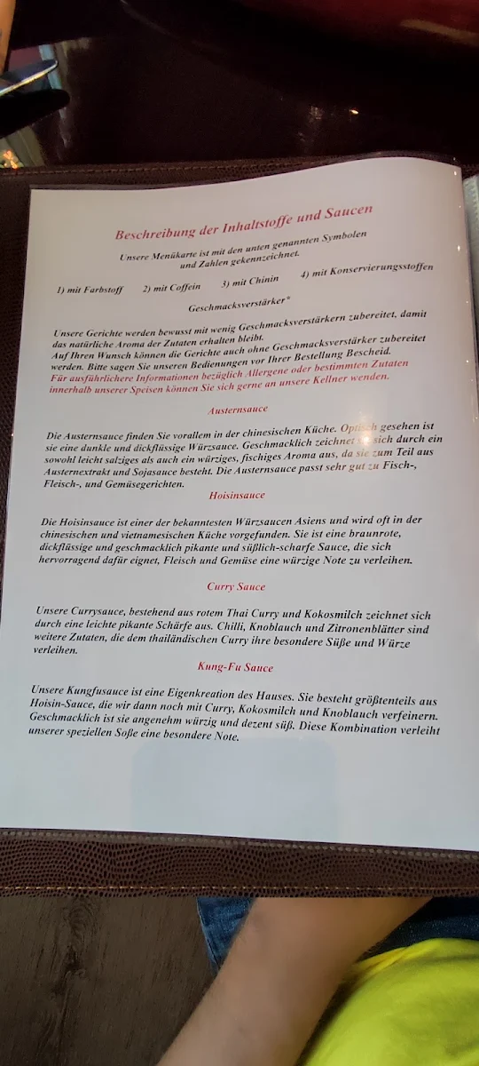 Speisekarte photo 5