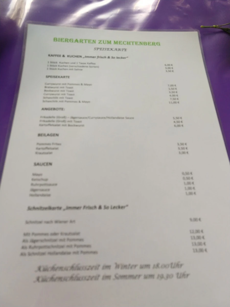 Speisekarte photo 4