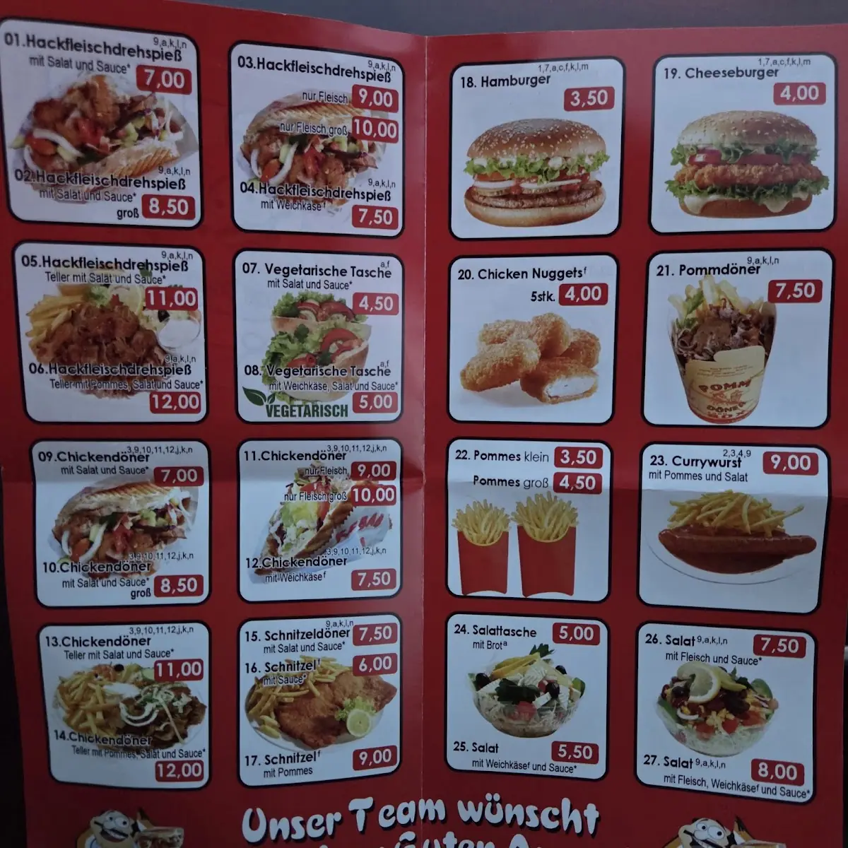 Speisekarte photo 5