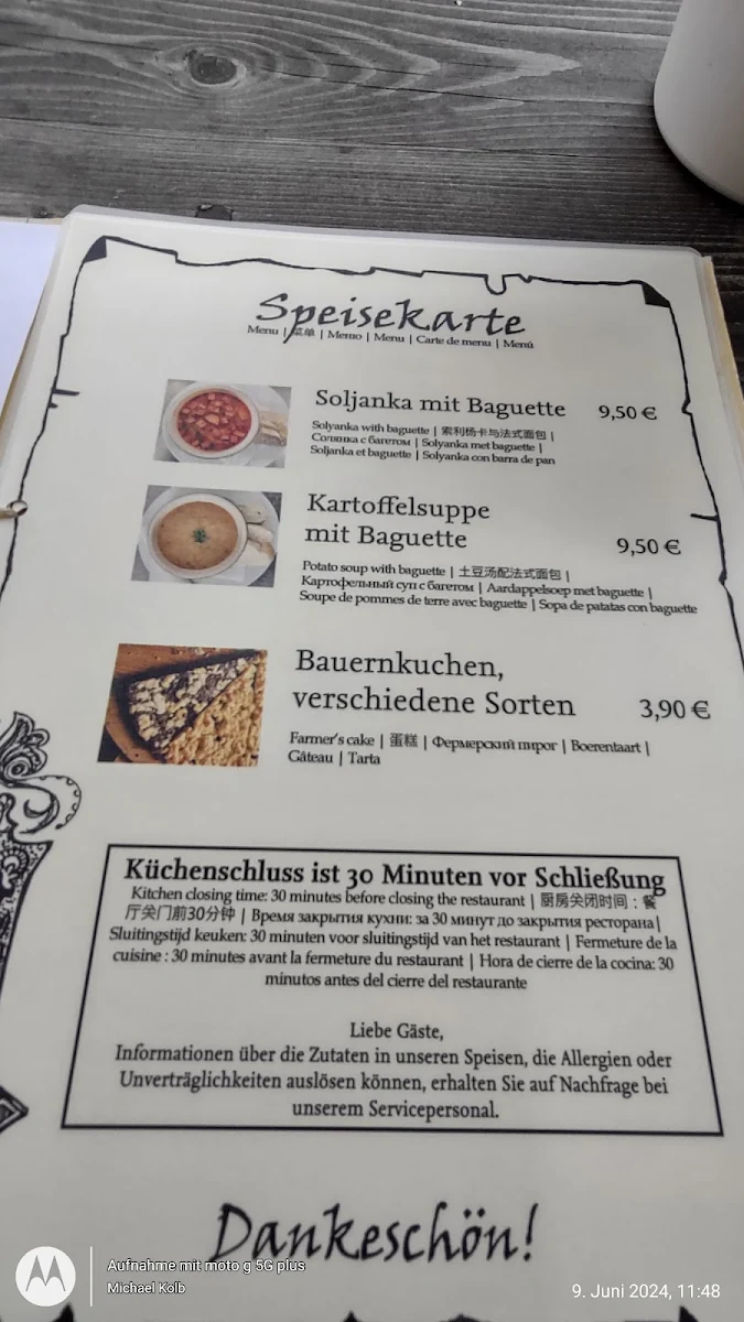 Speisekarte photo 4