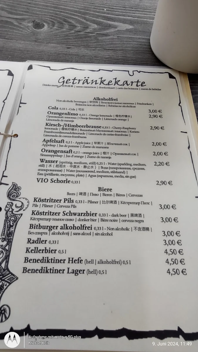Speisekarte photo 8