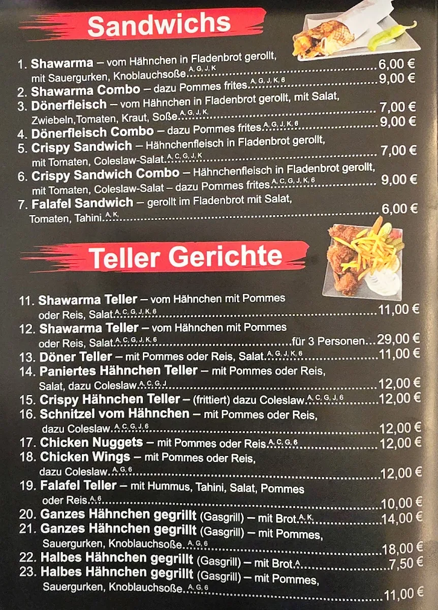 Speisekarte photo 1