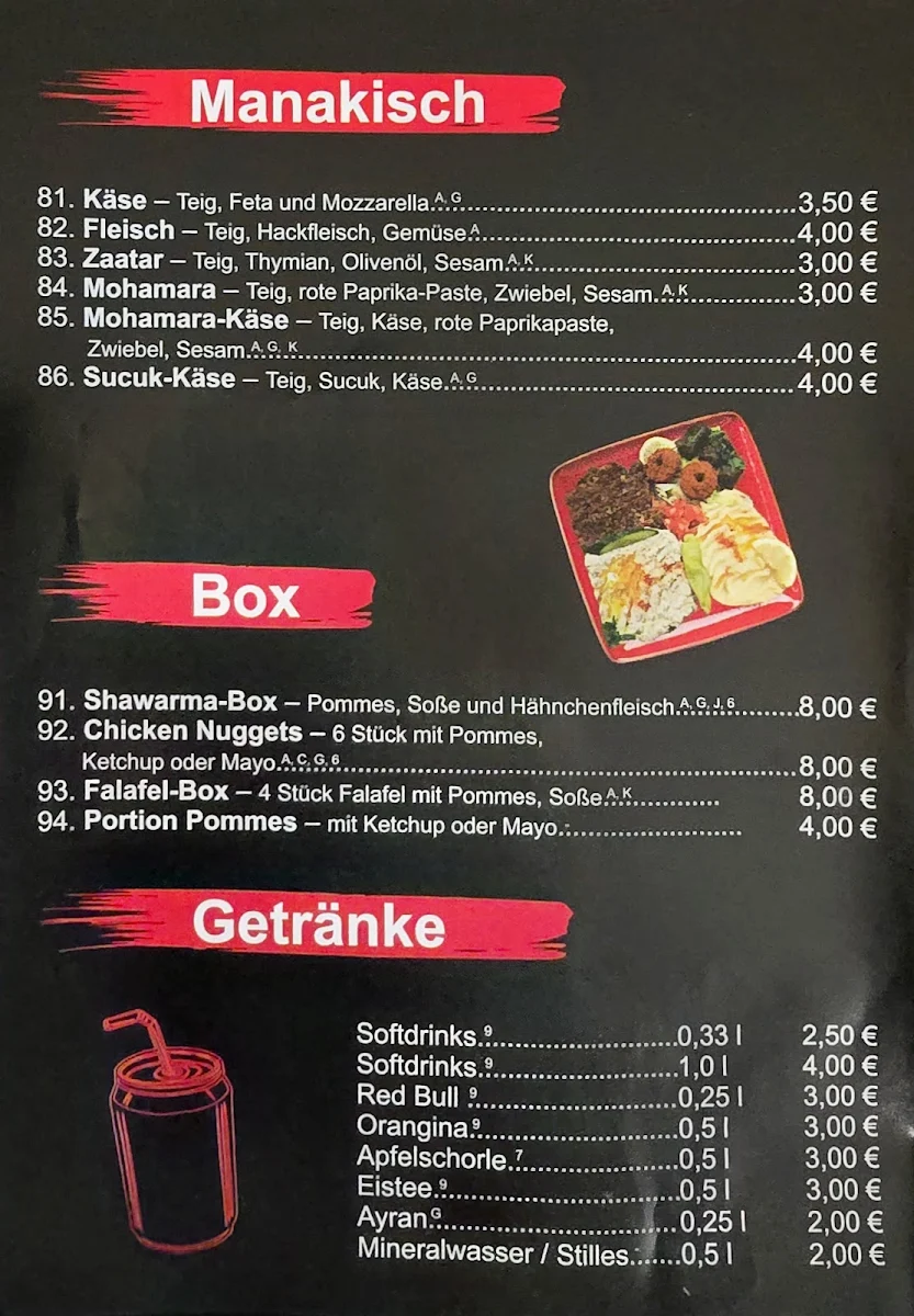 Speisekarte photo 4