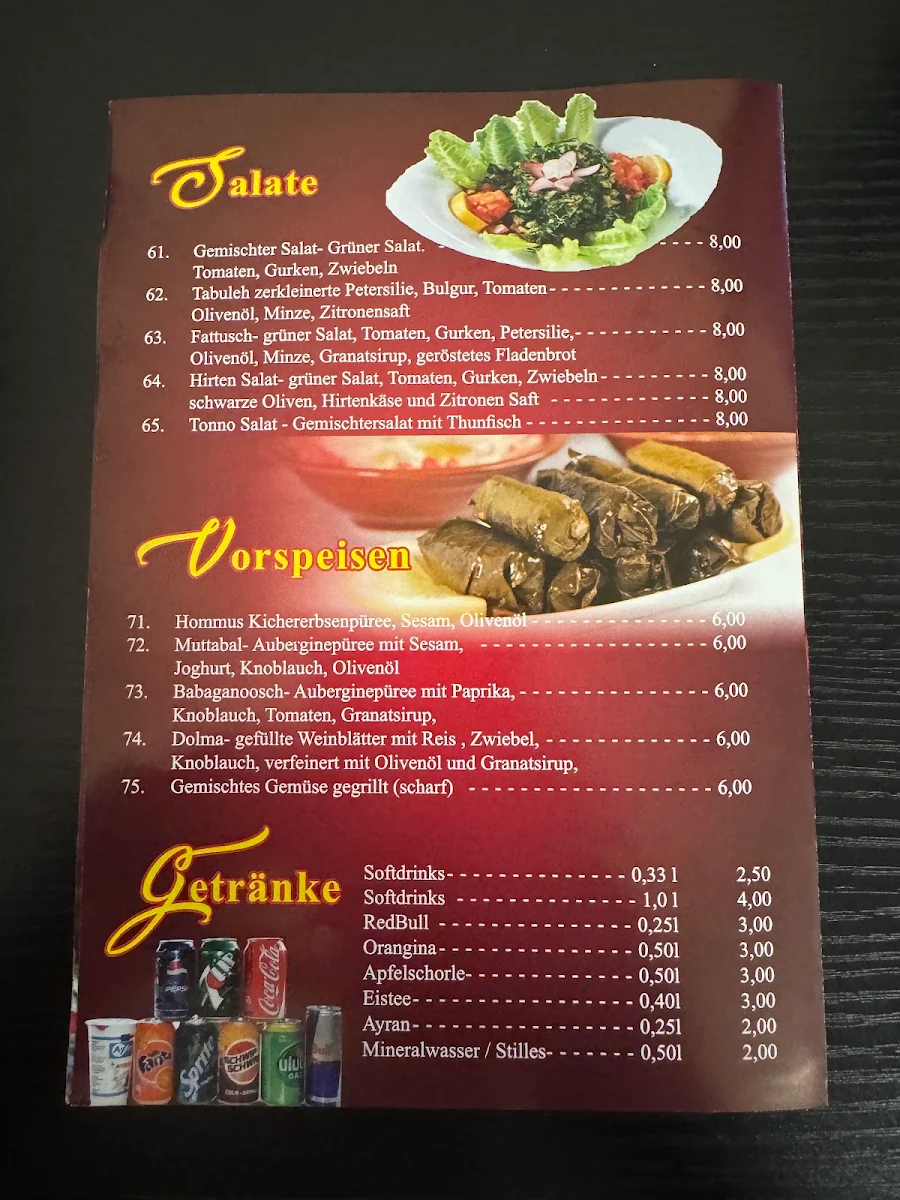 Speisekarte photo 6