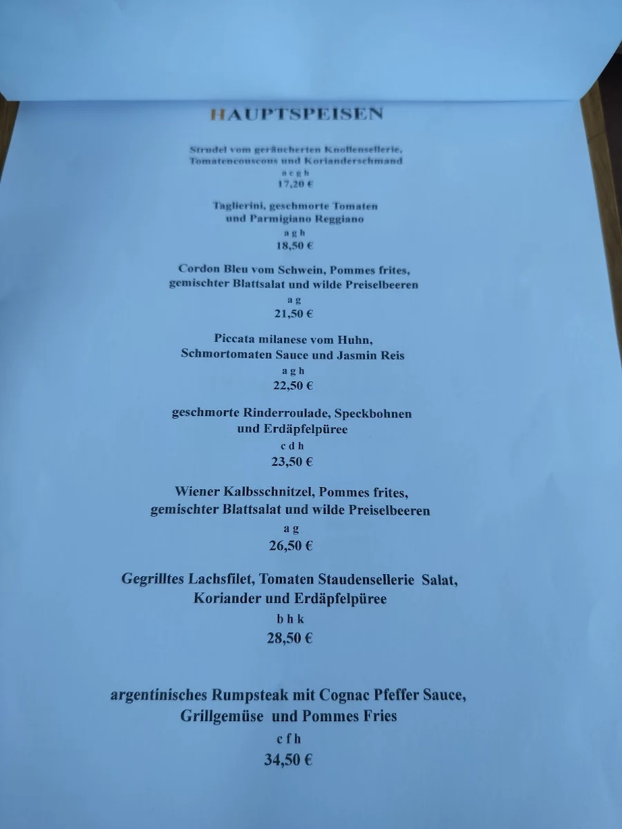 Speisekarte photo 1