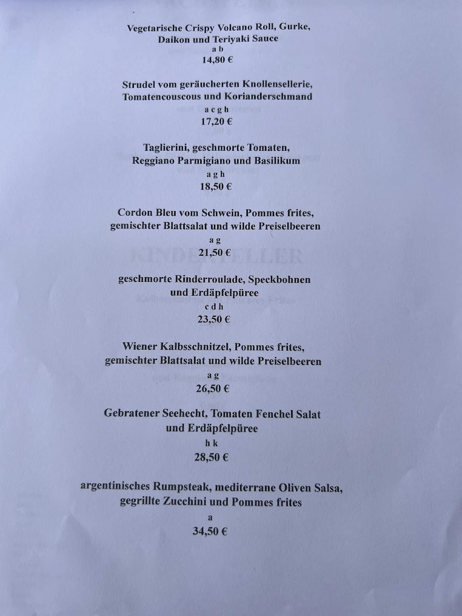 Speisekarte photo 3