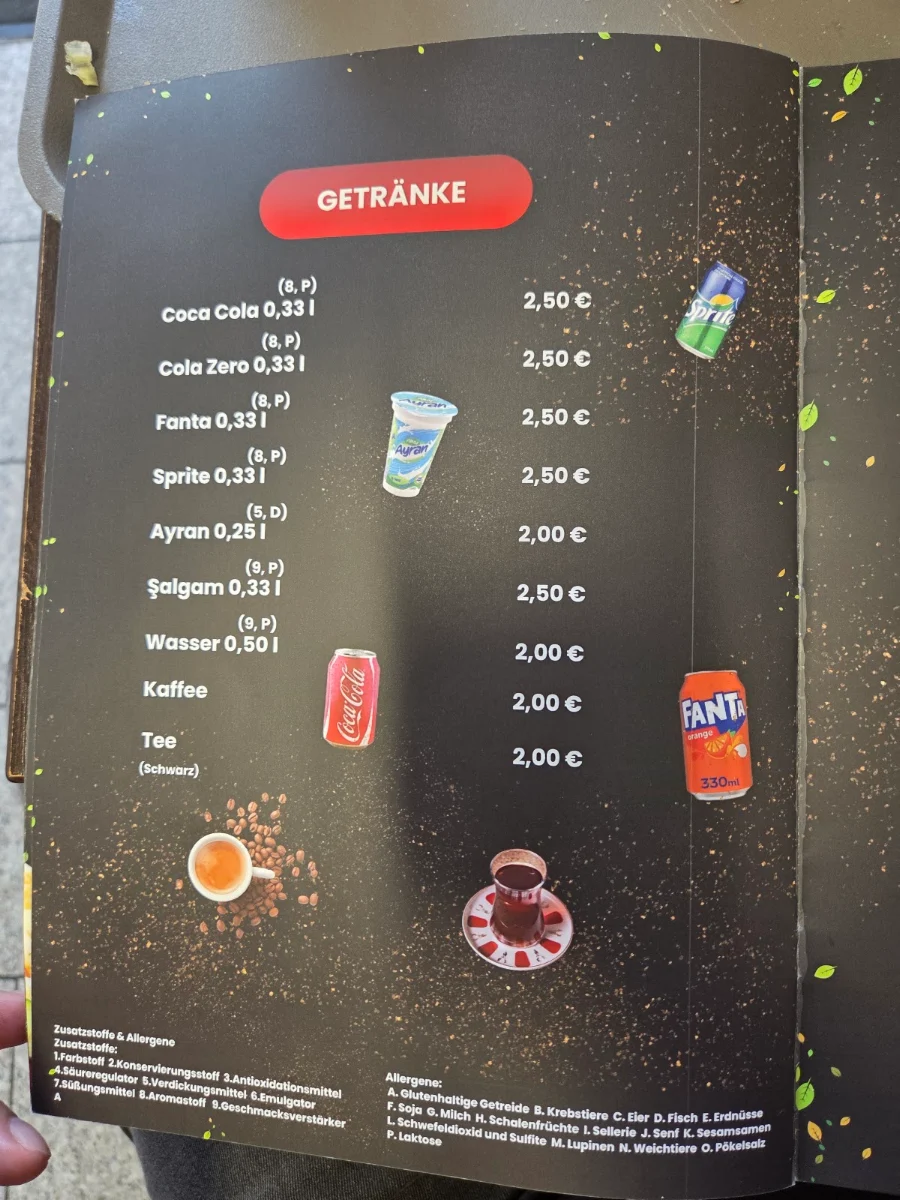 Speisekarte photo 1